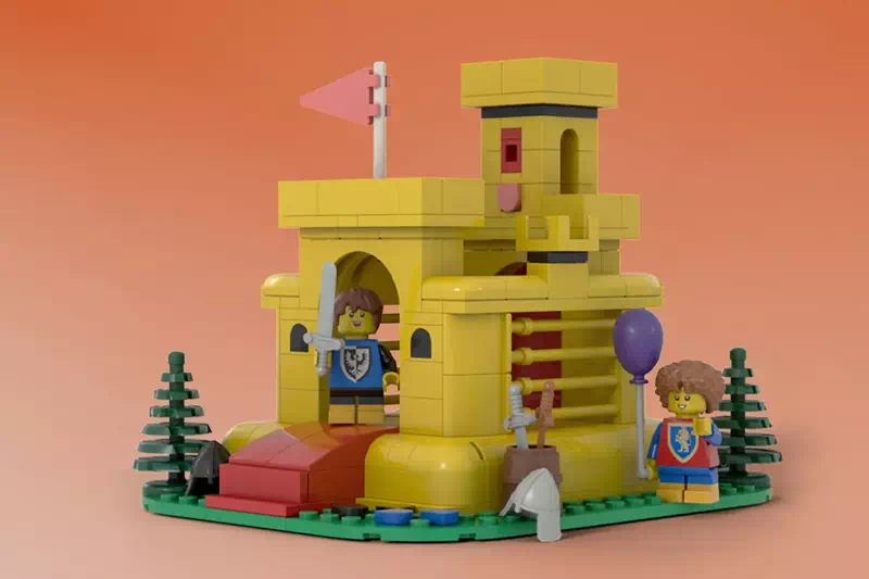 Bouncy Yellow Castle