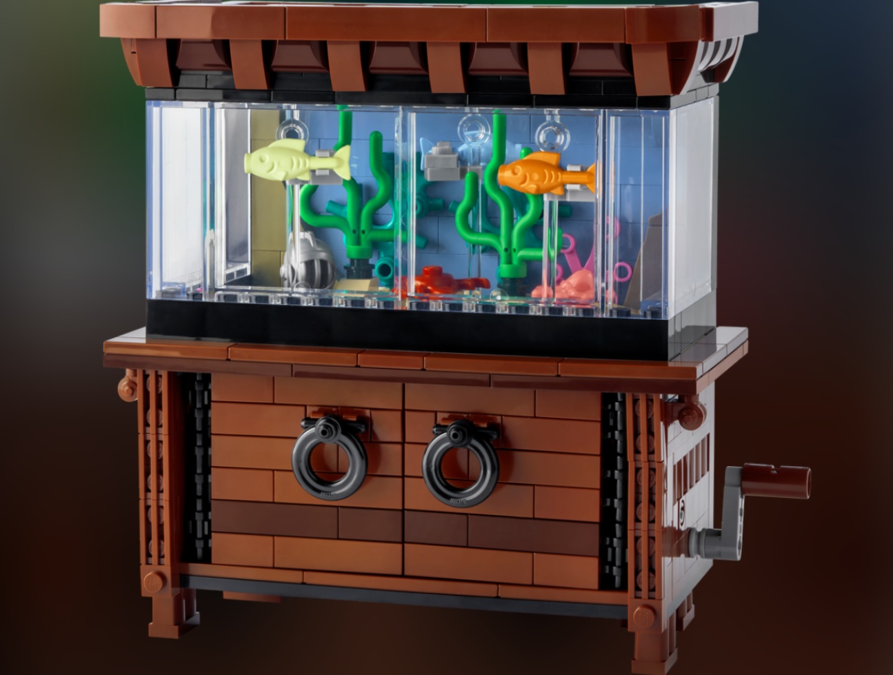 大流行中！ レゴ910015 ブリックリンクClockwork Aquarium 動く水槽