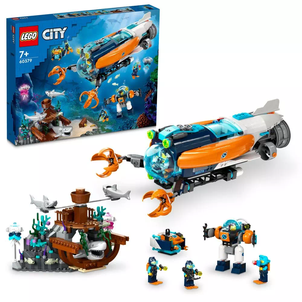 LEGO(R)CITY Deep-Sea Explorer Submarine 60379 