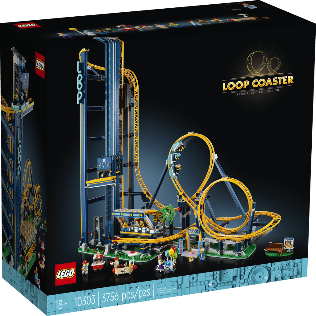 2022年7月5日発売『10303 大回転ジェットコースター』レゴ®アイコンズ 