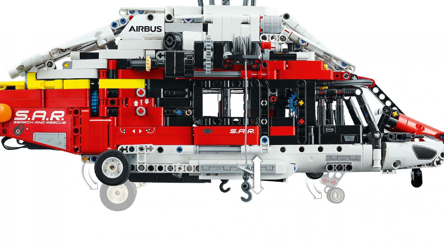 42145 エアバス H175 レスキューヘリコプター：レゴ®LEGO®テクニック 