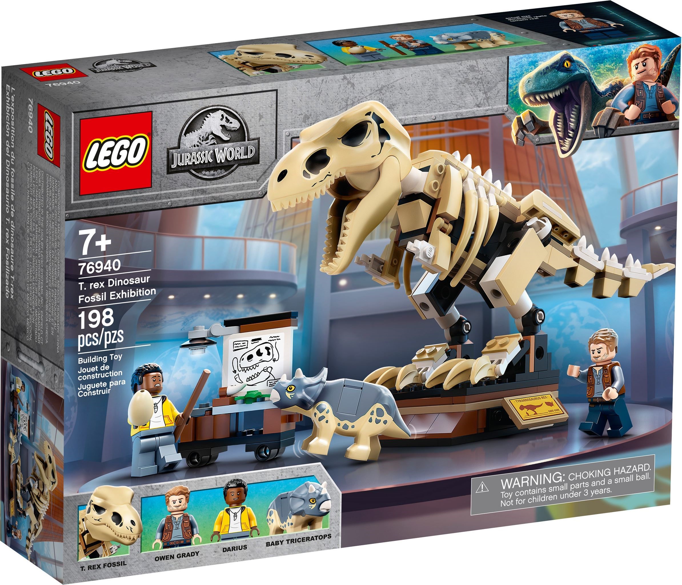 レゴ(R)LEGO(R) ジュラシック・ワールド ティラノサウルスの骨格標本 76940