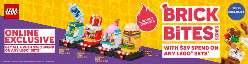 LEGO® Brick Bites: Delicious GWP Launch at Toys