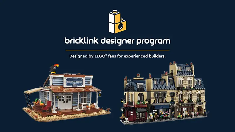 Still Available! ‘Parisian Street’ and ‘General Store’ LEGO® Fan-Created BrickLink Designer Program Crowdfunding