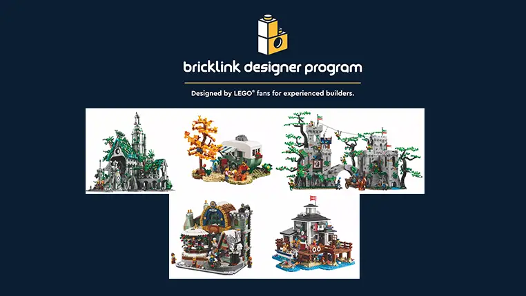 Prices Announced for LEGO(R) Fan Creations: Family Camping & Forest Fortress! Sales Start Oct. 8 | BrickLink Designer Program Series 3