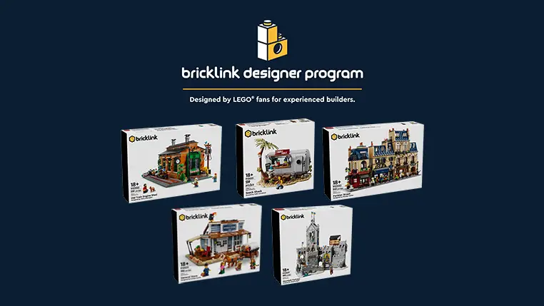 レゴ(R)ブロックファン作品が買える「ブリックリンク・デザイナー・プログラム：シリーズ1」箱画像公開 - 夏発送開始予定