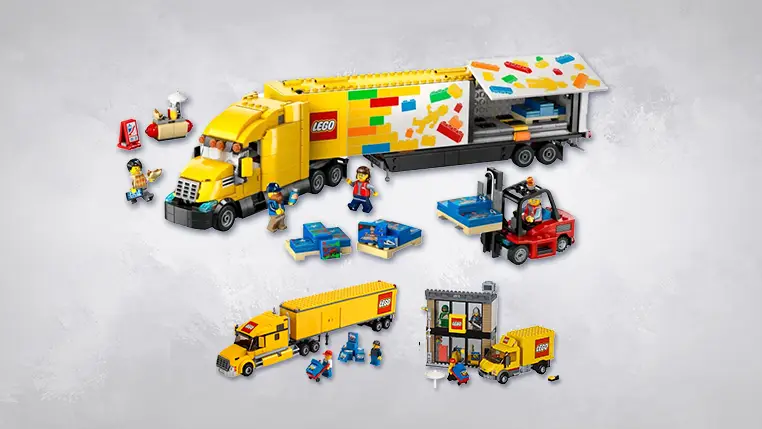 レゴ(R)ブロックファンなら1台欲しい「レゴ(R)ブロック配送トラック」公式セットがレゴ(R)シティから6月に新発売 - 過去の製品も紹介
