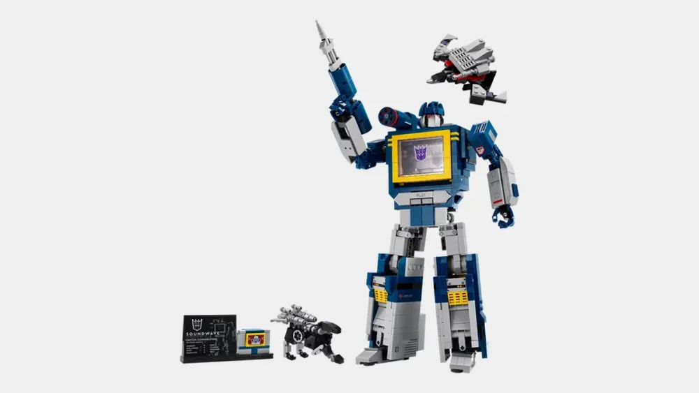トランスフォーマー：サウンドウェーブ(10358) | レゴ(R)アイコン