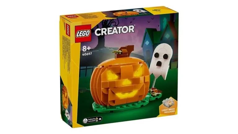 Online Shop Unveils New LEGO® Halloween Set: Jack O' Lantern (40697)