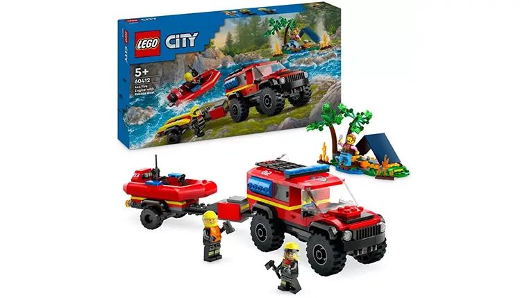 60412 4WD消防車とレスキューボート | レゴ(R)シティ