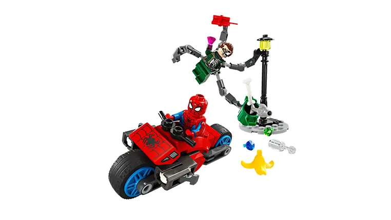 76275 スパイダーマンとドクター・オクトパスのバイクチェイス | レゴ(R)マーベル・スーパーヒーローズ