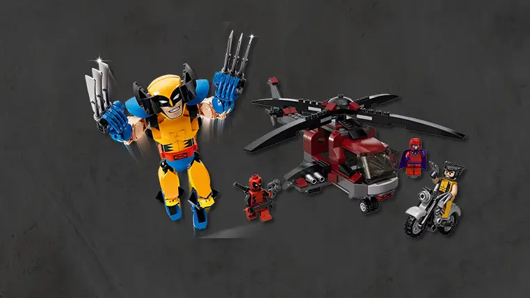 LEGO® Unleashes Deadpool & Wolverine: Epic Marvel Collab Brings R-Rated Action Home for All Ages!