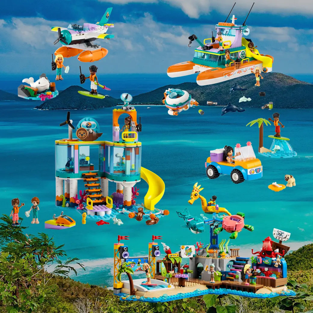 夏休みはレゴ(R)ブロックで遊ぼう！海やビーチ、海の生き物、船、北極など夏におすすめのレゴ(R)セットを紹介！