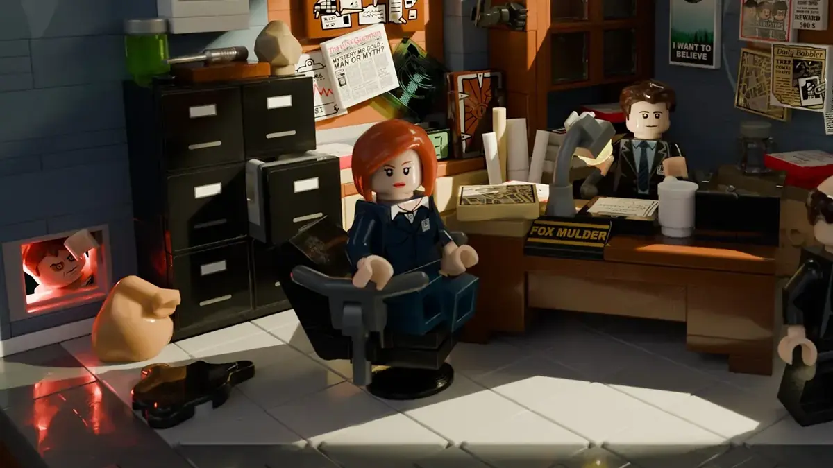 Gillian Anderson Excited as X-Files LEGO(R) Brick Set Release Is Officially Confirmed!