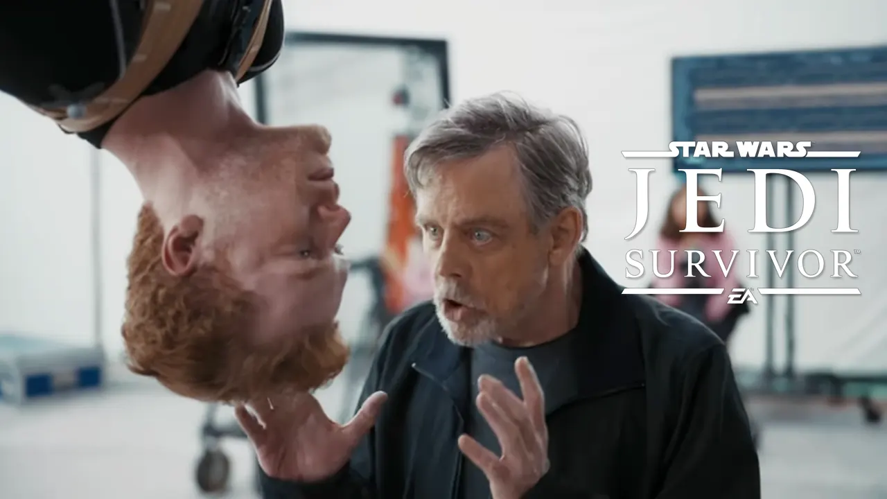 Mark Hamill “Luke” Coaching Jedi Cal Kestis in Star Wars Jedi Suvivor Trailer Movie