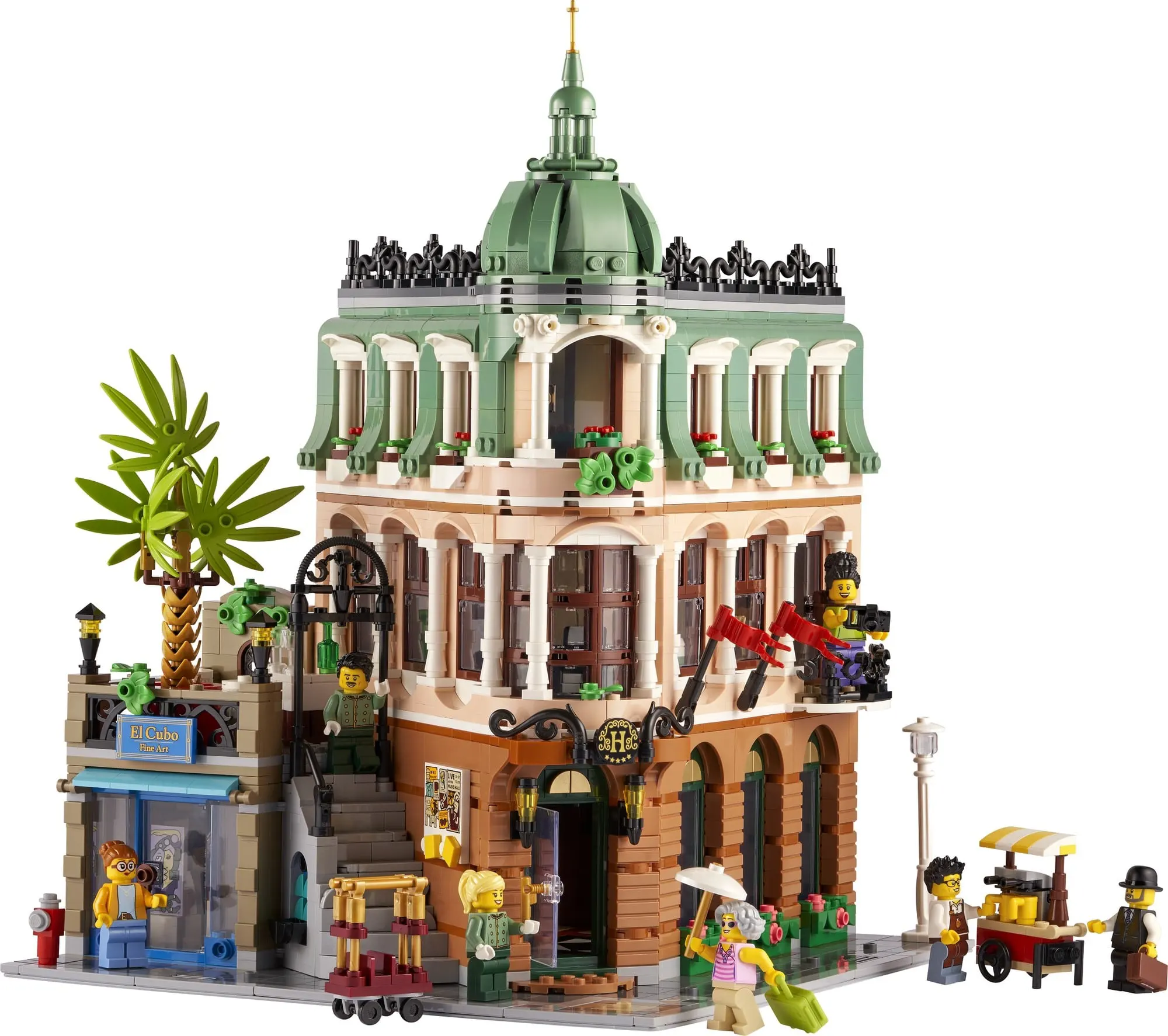 LEGO 10297 Boutique Hotel New Modular Building Set for Jan. 1st 2022 Revealed | 15th Anniversary Mediterranean Style Hotel