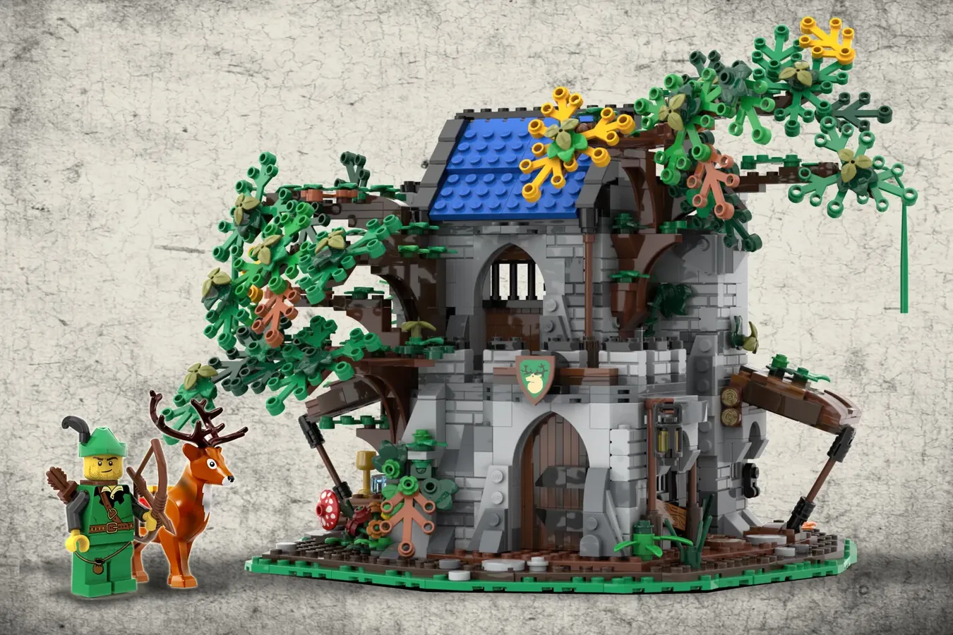 レゴアイデアで『森の人の秘密の宿』が製品化レビュー進出：2021年第3回1万サポート獲得デザイン紹介