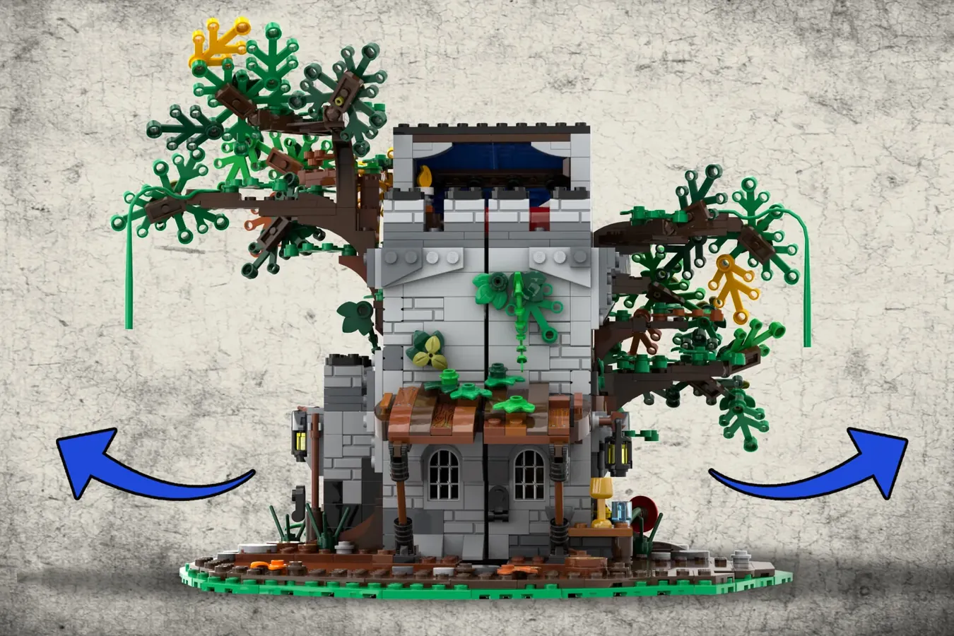 THE FORESTMEN SECRET INN Achieves 10K Supports on LEGO IDEAS