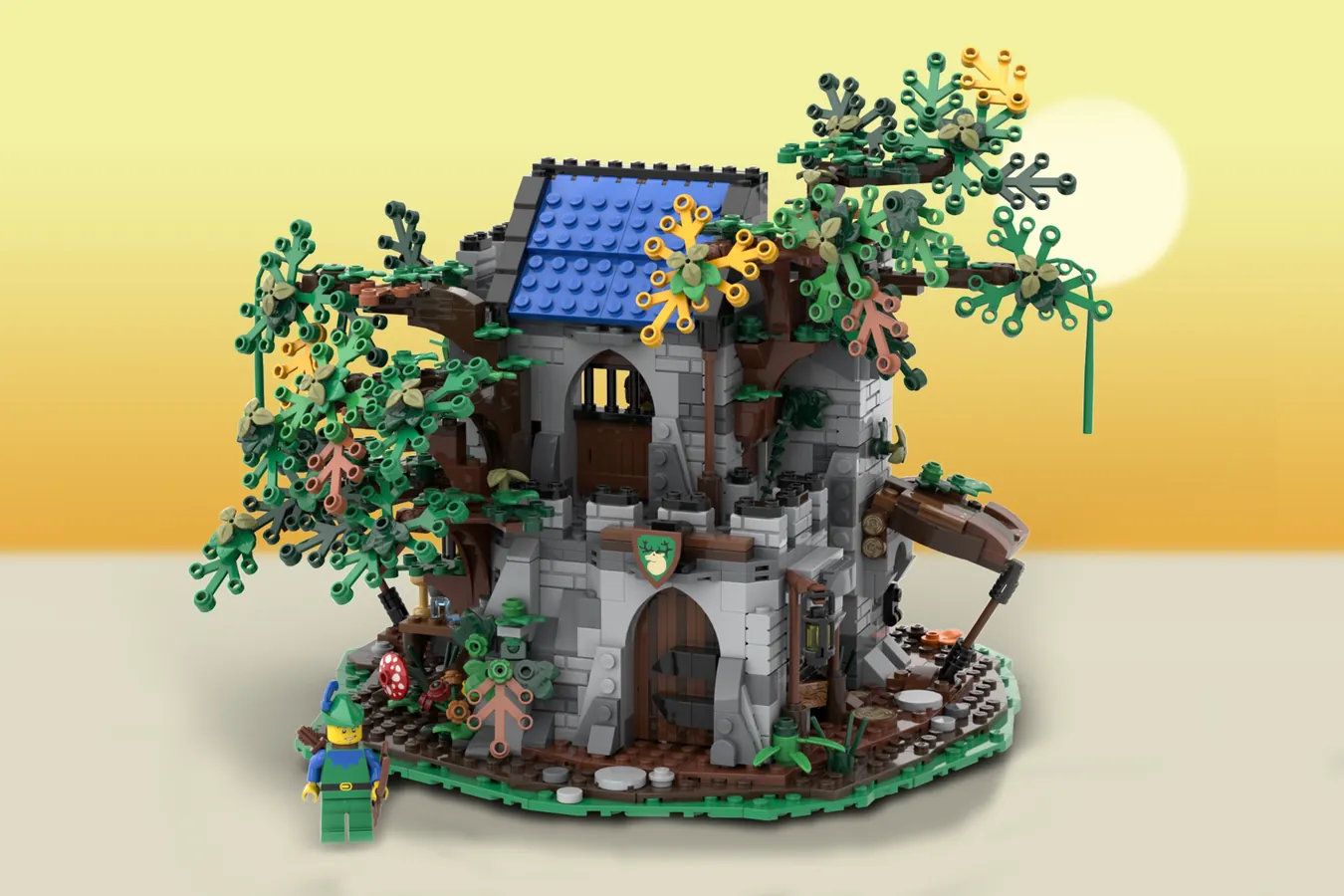 THE FORESTMEN SECRET INN Achieves 10K Supports on LEGO IDEAS