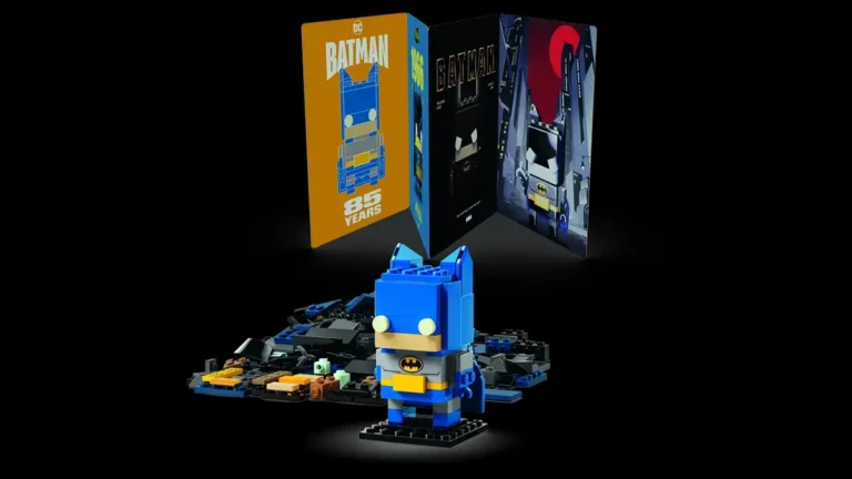 Limited Edition Batman 85th Anniversary (40726) LEGO® BrickHeadz Set with Exclusive Vintage Batman Posters Revealed