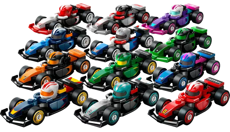 F1ドライバーとレーシングカーがセットになった「レゴ(R)コレクターズ」新作が6月1日に発売│スタッズ