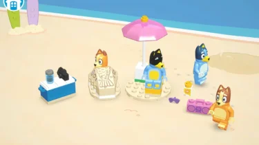 レゴ(R)ブルーイのモバイルゲーム公開　幼児向けデジタル遊びがスタート