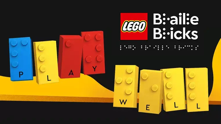 レゴ(R)ブロックで遊びながら点字を学べる『点字を学ぼう - 英語のアルファベット』レゴ(R)ブロック新商品発売