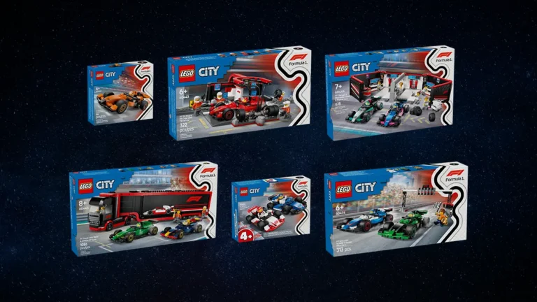 F1 Racing Cars Speed into LEGO® City! Exciting New Sets Launch January 1!