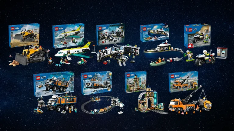 電動列車やポリスでアクションごっこ！レゴ(R)シティ新作が6月1日発売