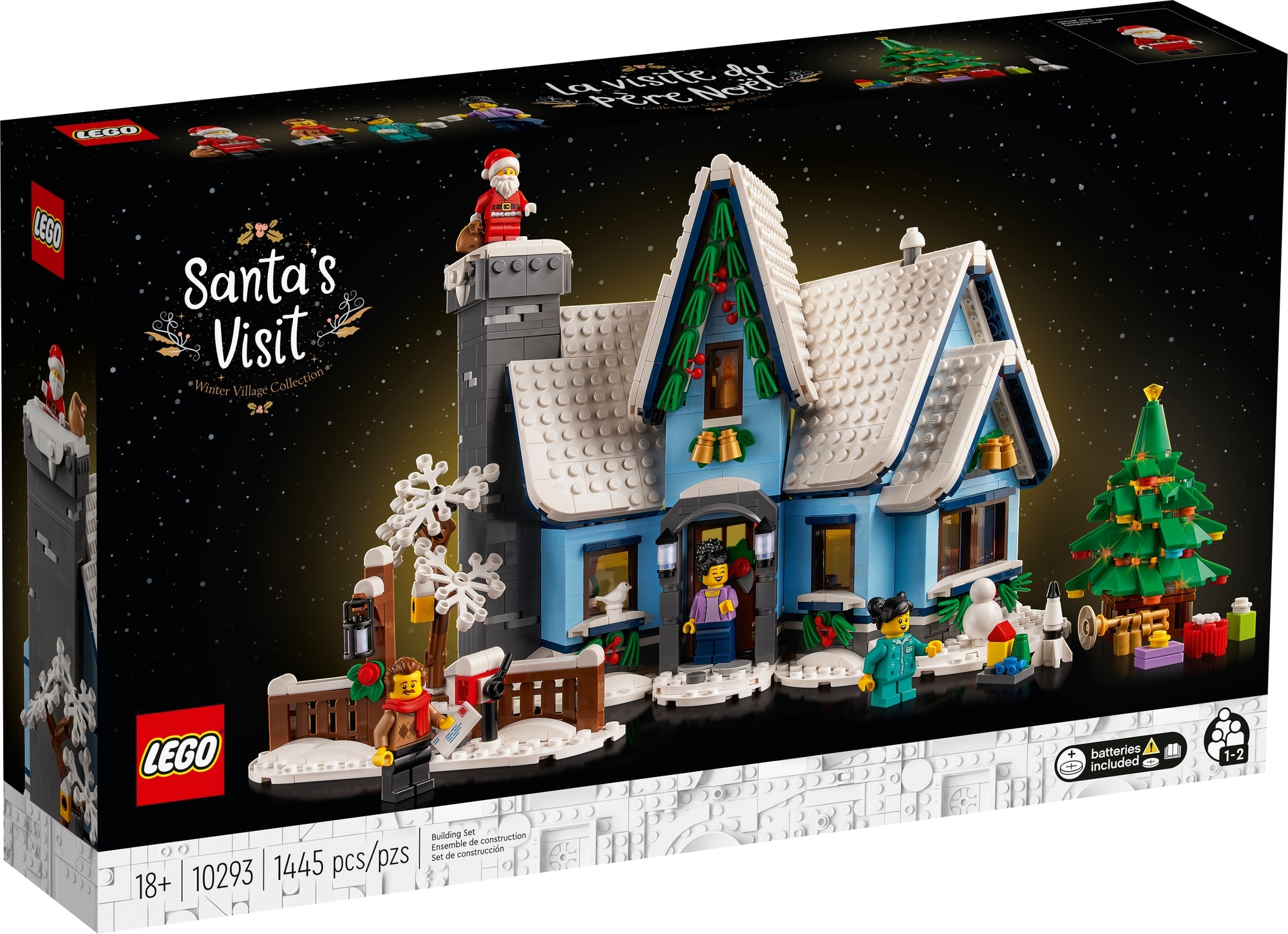 レゴ(R)LEGO(R) クリスマス ウィンタービレッジ サンタがやってくる 10293