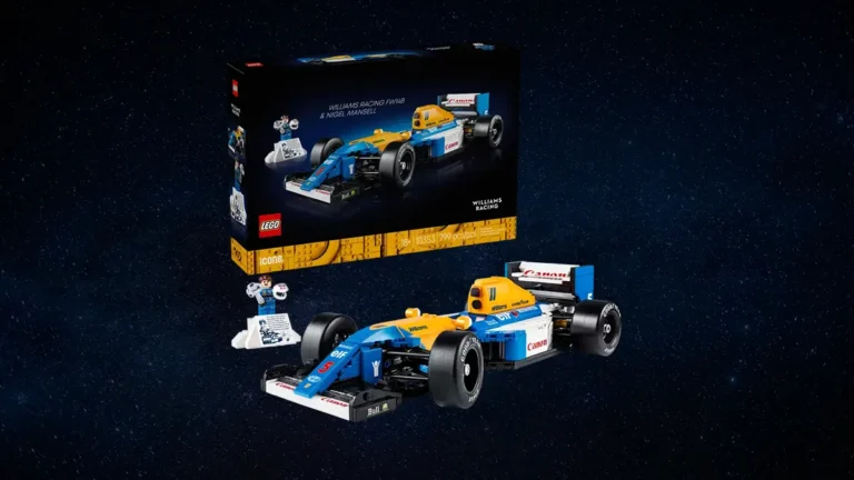 Relive F1 History: LEGO® Recreates the Iconic Williams FW14B and Nigel Mansell in a Stunning Adult Model (10353), Launching March 1, 2025!