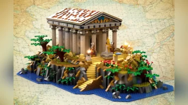 レゴ®アイデアで『古代ギリシャ神殿』が製品化レビュー進出：2022年第2回1万サポート獲得デザイン紹介