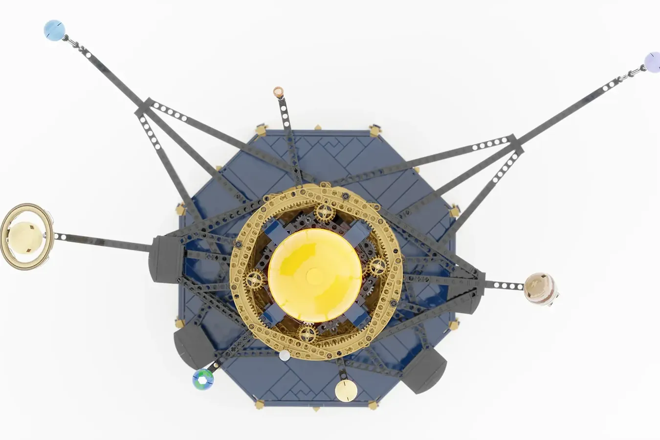 レゴ(R)アイデアで『動く太陽系儀』が製品化レビュー進出！2022年第2回1万サポート獲得デザイン紹介