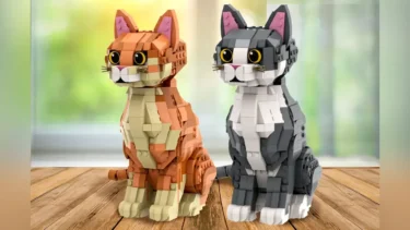 レゴ®アイデアで『レゴ(R)キャット(猫)』が製品化レビュー進出：2022年第2回1万サポート獲得デザイン紹介