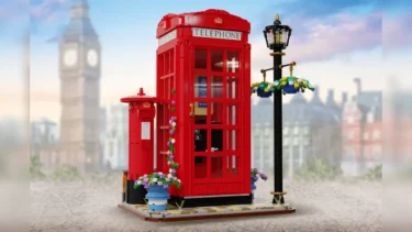 レゴ®アイデアで『ロンドンの赤い電話ボックス』が製品化レビュー進出：2022年第2回1万サポート獲得デザイン紹介