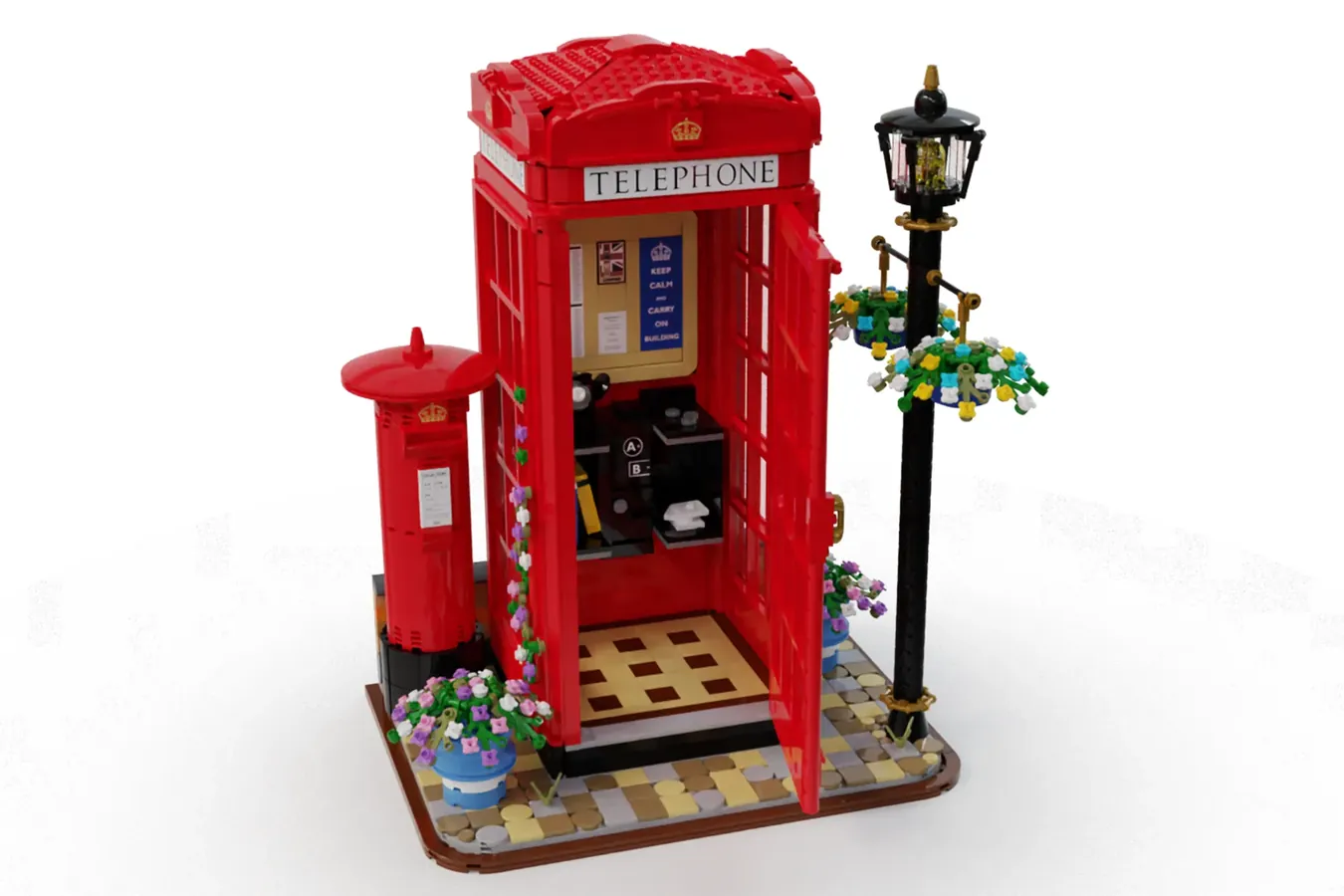 レゴ®アイデアで『ロンドンの赤い電話ボックス』が製品化レビュー進出：2022年第2回1万サポート獲得デザイン紹介