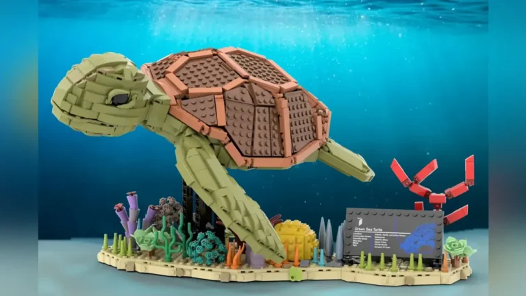 レゴ®アイデアで『ウミガメ』が製品化レビュー進出：2022年第2回1万サポート獲得デザイン紹介