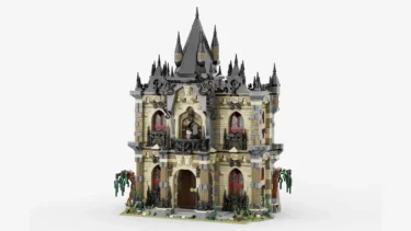 レゴ®アイデアで『ドラキュラ城』が製品化レビュー進出：2022年第3回1万サポート獲得デザイン紹介