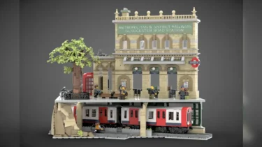 レゴ®アイデアで『ロンドンの地下鉄』が製品化レビュー進出：2022年第3回1万サポート獲得デザイン紹介