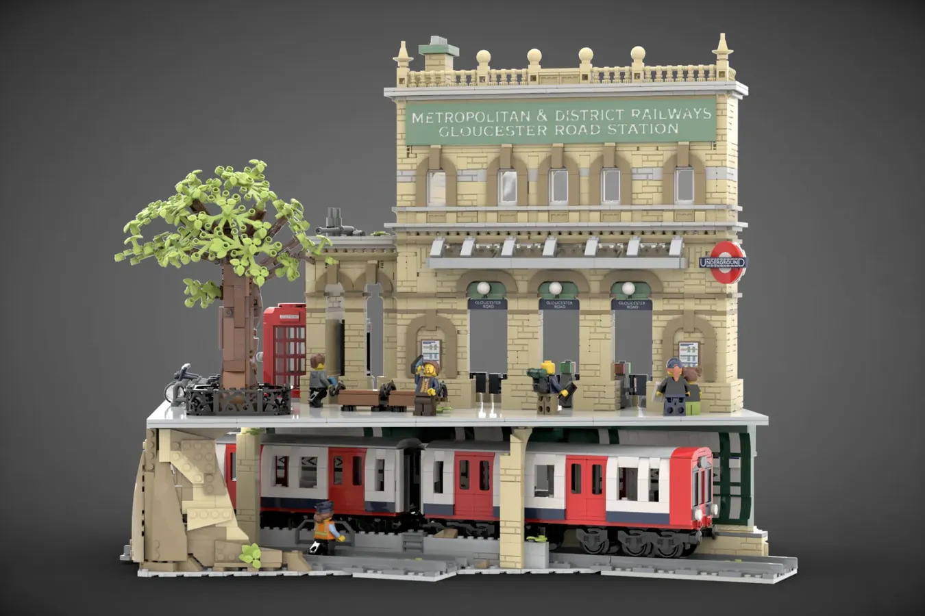 レゴ®アイデアで『ロンドンの地下鉄』が製品化レビュー進出：2022年第3 