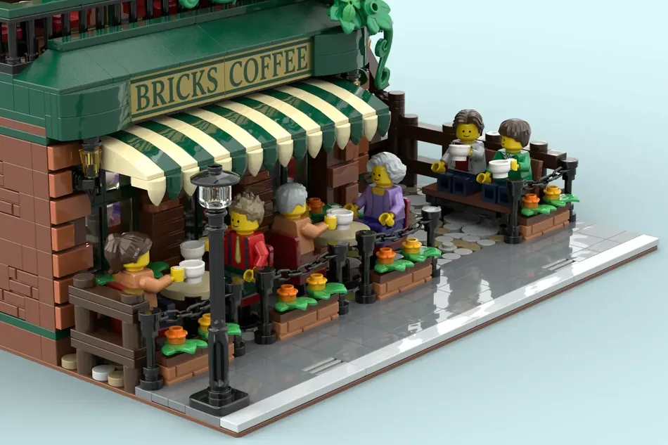 BRICKS COFFEE | LEGO(R)IDEAS 10K Design for 2023 1st Review