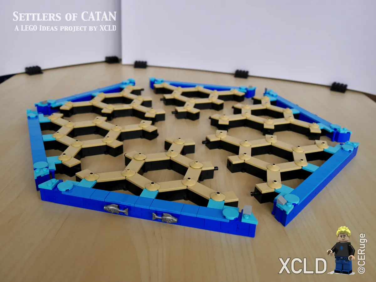 CATAN - THE GAME 10K Design Advanced to LEGO(R)IDEAS 2023 1st Review