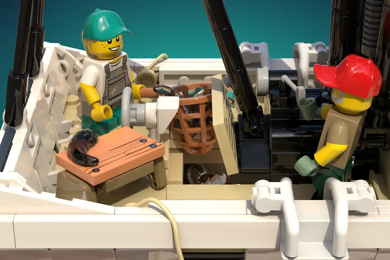 レゴ(R)アイデアで『小さなエビ漁船』が製品化レビュー進出！2023年第1回1万サポート獲得デザイン紹介