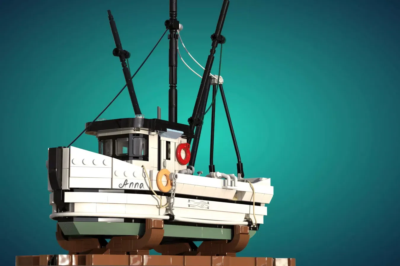 レゴ(R)アイデアで『小さなエビ漁船』が製品化レビュー進出！2023年第1回1万サポート獲得デザイン紹介