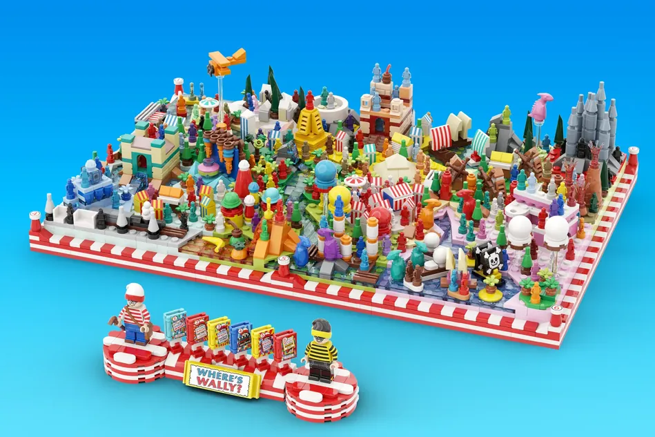 レゴ(R)アイデアで『ウォーリーを探せ！』が製品化レビュー進出！2023年第1回1万サポート獲得デザイン紹介