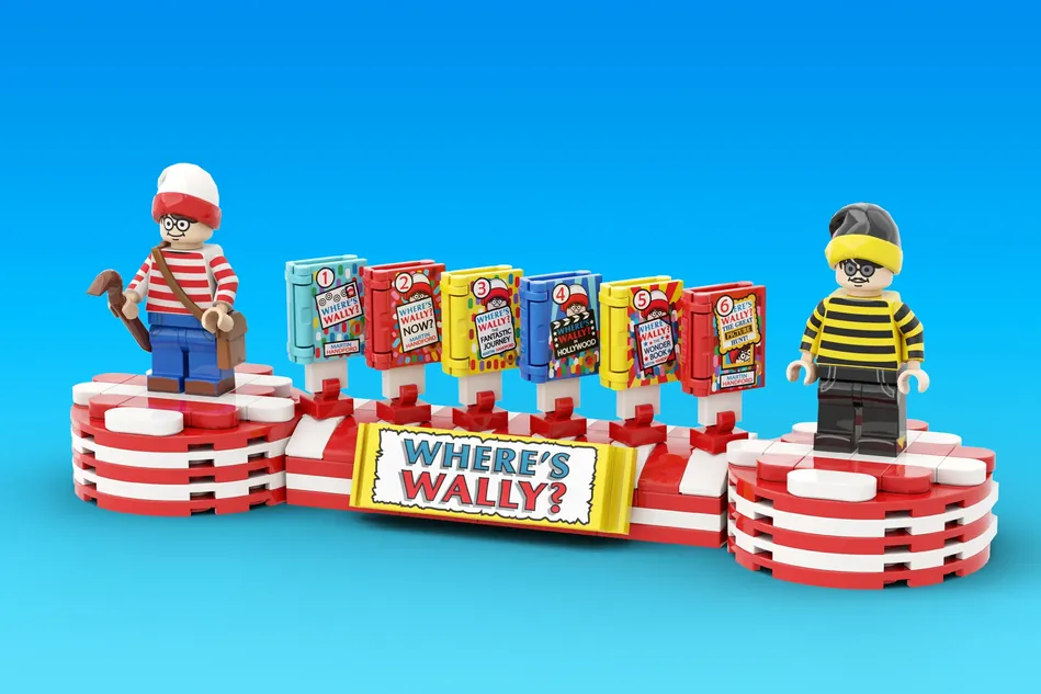 レゴ(R)アイデアで『ウォーリーをさがせ！』が製品化レビュー進出！2023年第1回1万サポート獲得デザイン紹介