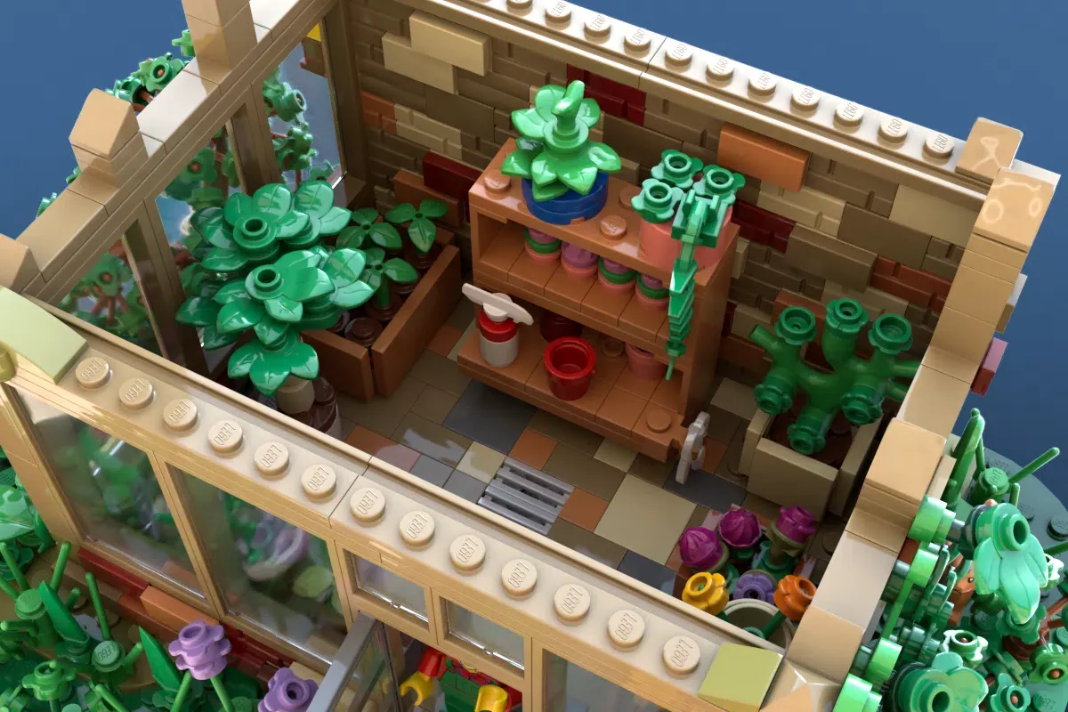 レゴ(R)アイデアで『温室/グリーンハウス』が製品化レビュー進出！2023年第2回1万サポート獲得デザイン紹介