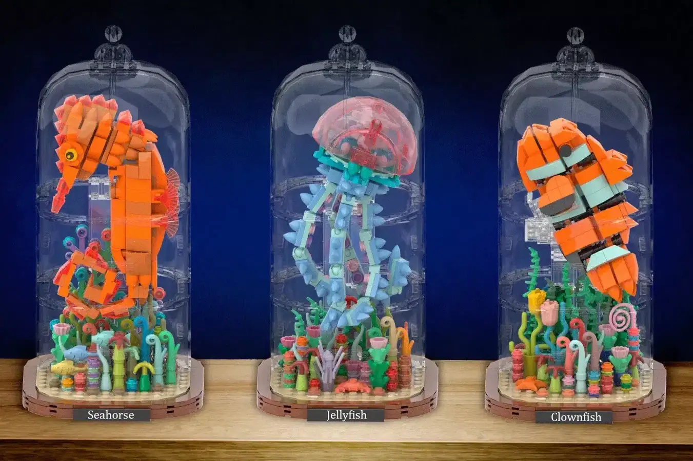 レゴ(R)アイデアで『海の生き物2』が製品化レビュー進出！2023年第2回1万サポート獲得デザイン紹介