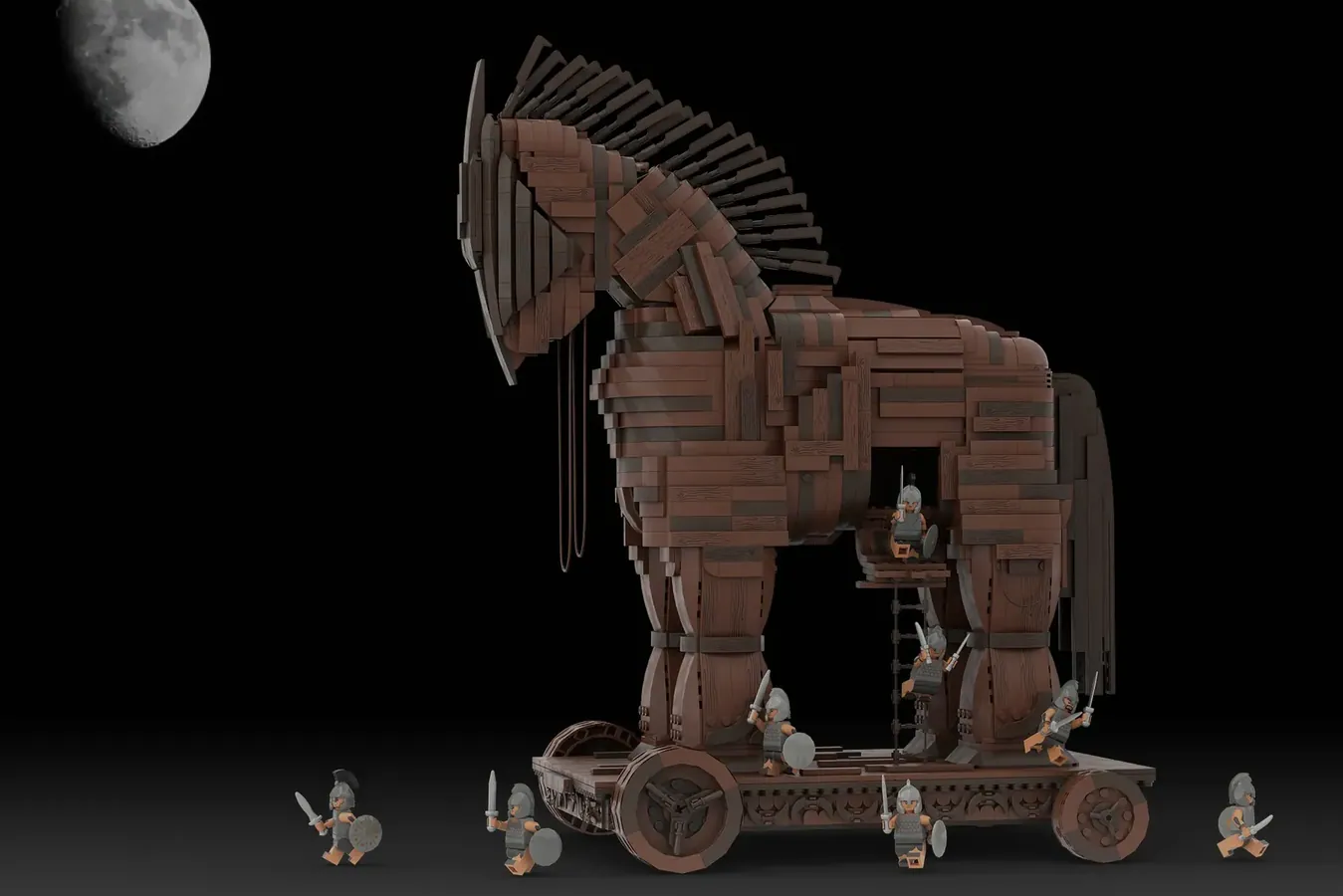 レゴ(R)アイデアで『トロイの木馬』が製品化レビュー進出！2023年第2回1万サポート獲得デザイン紹介