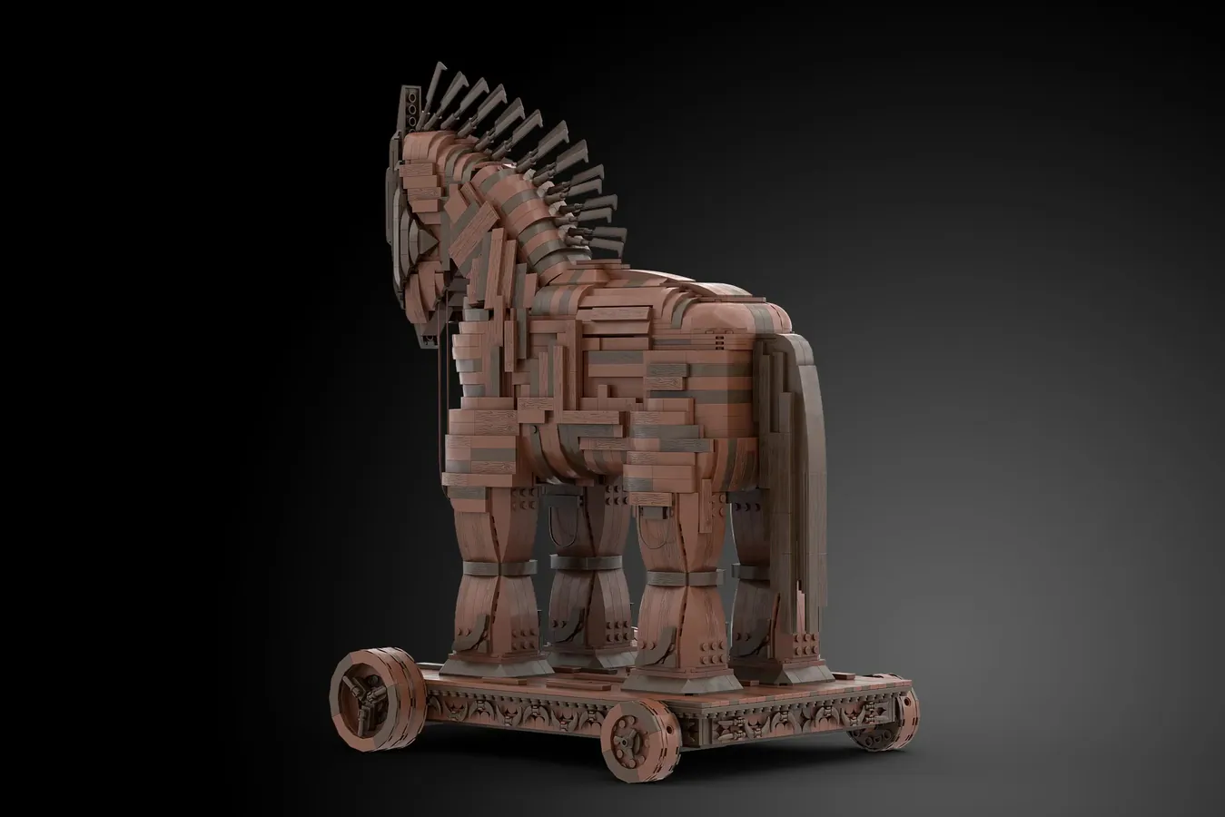 レゴ(R)アイデアで『トロイの木馬』が製品化レビュー進出！2023年第2回1万サポート獲得デザイン紹介
